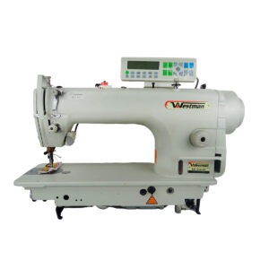Máquina De Costura Industrial Reta Eletrônica Com Motor Direct Drive W-9100 DC