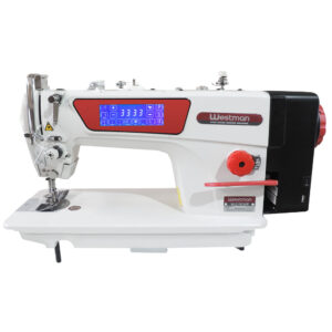 Máquina De Costura Industrial Reta Eletrônica Com Motor Direct Drive W-2 DC4/E