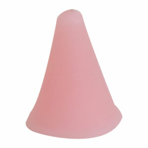 PONTEIRA PROTETOR SILICONE AGULHAS TRICO CROCHE ROSA TAMANHO (G) PACOTE COM 20 PEÇAS