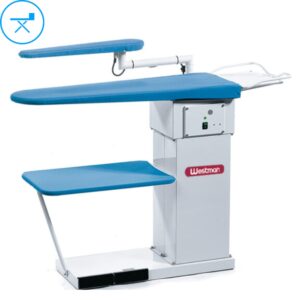 Mesa com caldeira para 1 ferro, braço aquecimento, sopro, sucção, reabastecimento automático d'água tipo bico de pato 3,5L  W-19-G1F-AS-BR-BT - Westman
