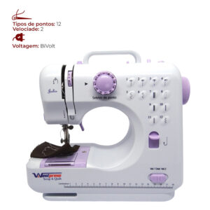 Máquina de Costura Portátil WEST-5112N - WESTPRESS