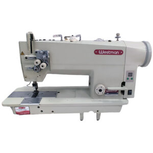 MÁQUINA DE COSTURA INDUSTRIAL PESPONTADEIRA ELETRÔNICA W-2242 DC/VK