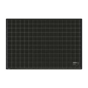 Base de Corte para Tecidos Patchwork e Scrapbook Frente e Verso - Preta