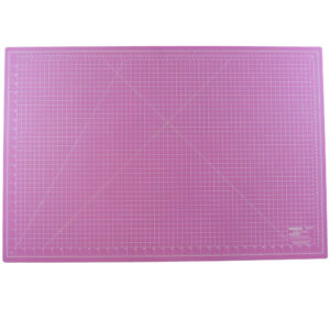 Base de Corte para Tecidos Patchwork e Scrapbook Frente e Verso - Rosa