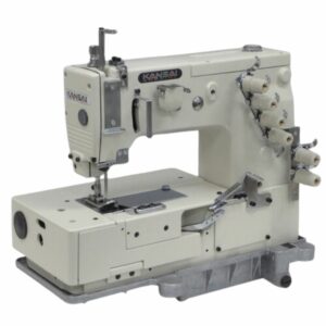 Máquina de Costura Ponto Corrente Kansai Special HDX1102 1/4  2 Agulhas Para Serviço Extra Pesado