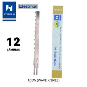 Faca de Corte Aço Rápido Ondulado 10''  10EW - H Strong
