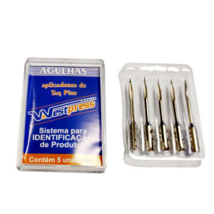 Agulha Aplicador Tag Cabo Metal 5 unidades