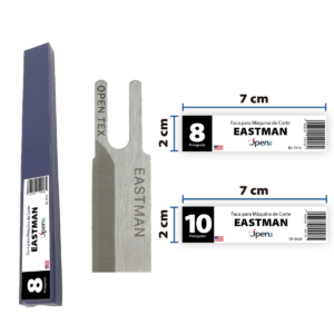Faca Eastman 10 Polegadas Lisa Aço Carbon Caixa Azul - EAST-10E CARBON