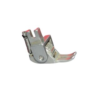 Calcador Com Rolete Dentado Metal 15MM Reta Industrial