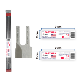 Faca Eastman 10 Polegadas Lisa Aço Rapido (5A) Americana - EAST-10E-HSS 5A